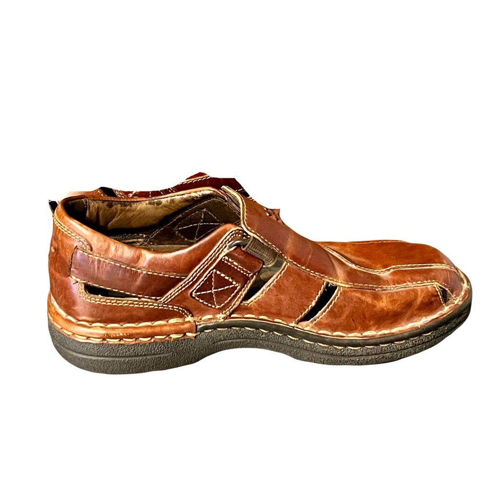 Streetcars Men’s Leather ASC Arch Support Comfort Sandals Size 10 M